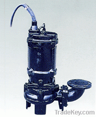 Sewage and waste water vortex pump