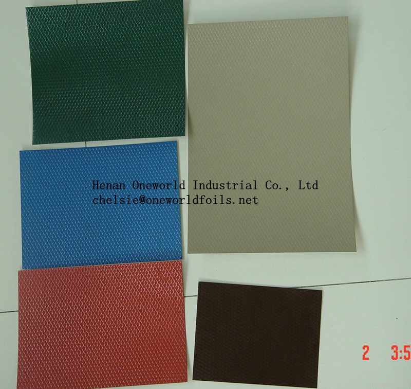 PE Coated Diamond Embossed Aluminum Coil