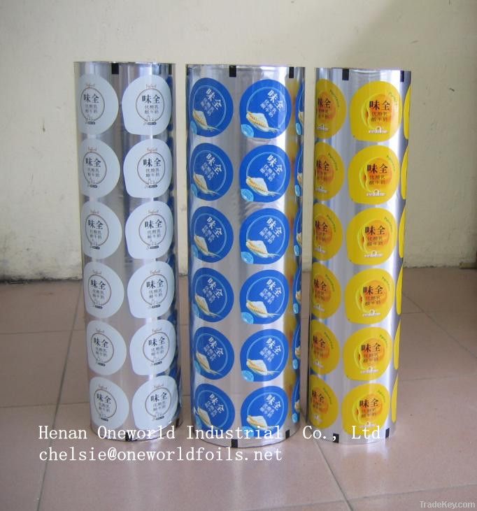 Aluminum Foil Lids for Yogurt Packing