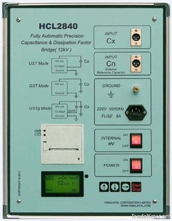 Tan Delta Bridge / Fully Automatic Precision Capacitance & Dissipation