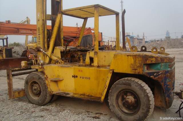 used komatsu forklift 10T