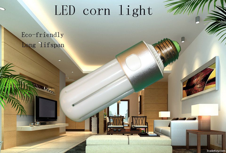 base e27 LED corn light 8W