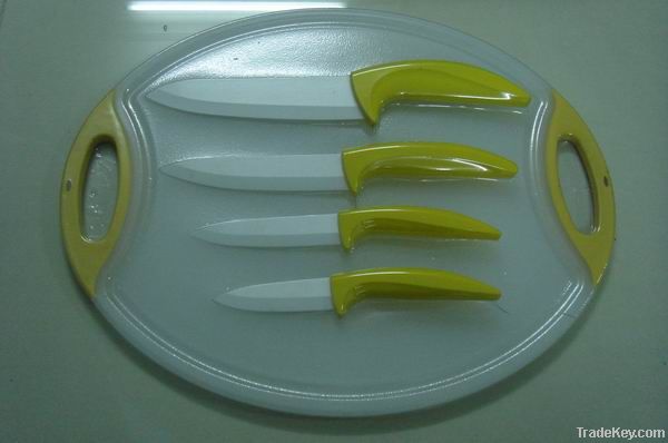 5 pcs ceramic knife set