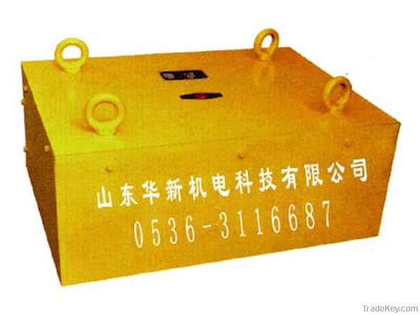 Series RCYB suspended permanent magnetic iron separator