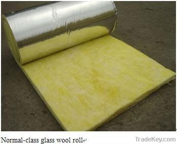 Glasswool blanekt, fiberglass blanket with aluminum foil