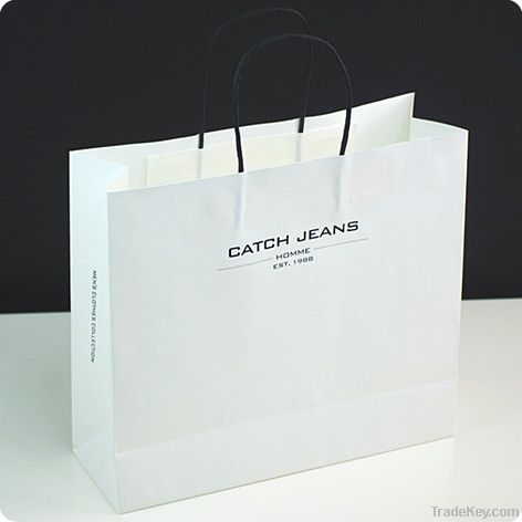 Garment promotion paper bag