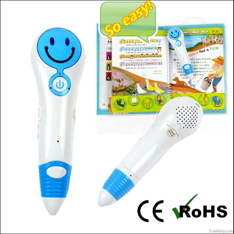 Kid's reading pen synchronous with sound book for learning language