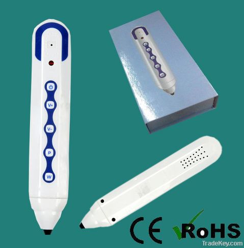 Magic touch reading pen for kids, adopt OID printing technology, powef