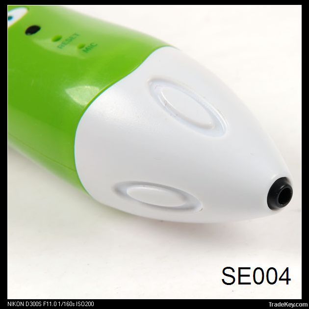 Electronic reading pen, an useful tool to learn language for kids