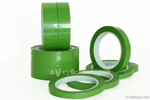 green silicon PET tape