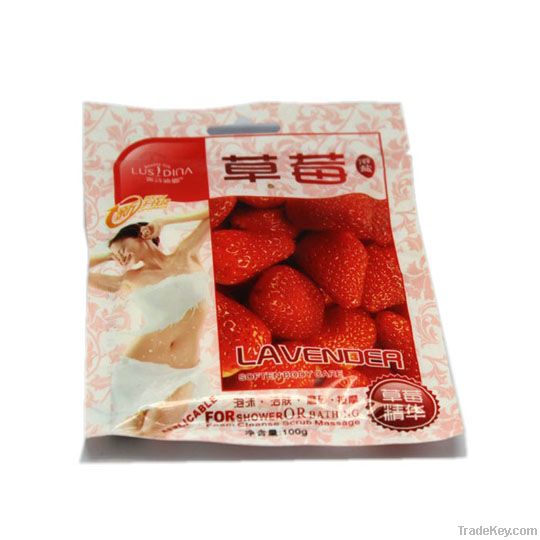 100g Strawberry extract bath salt