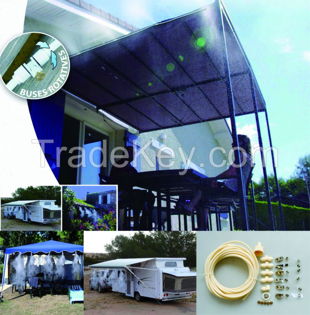 WT1000C Outdoor 7.5M Mist Cooling System 