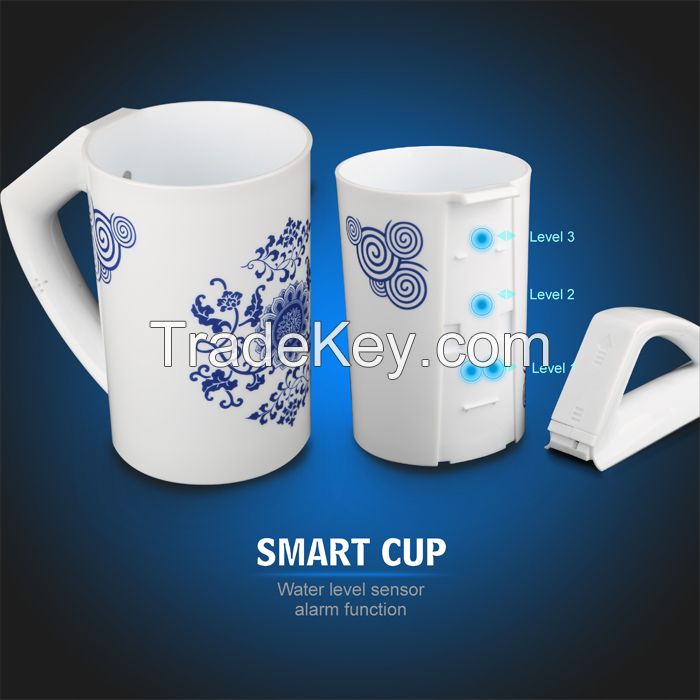 Newest wanscam ZN01 hot intellegent 500ml low consumption smart cup to the blind and the elders