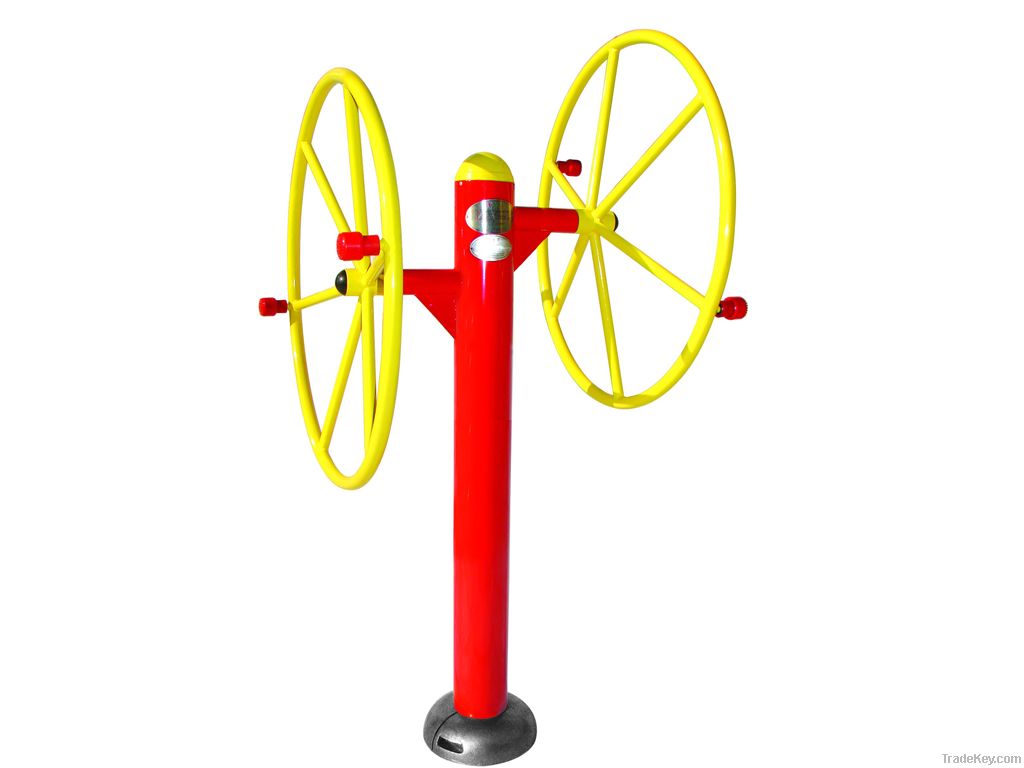 Outdoor Fitness Equipment Rotating Wheel