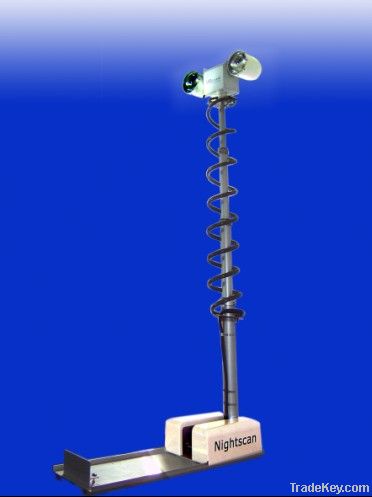 Vehicle-mounted light tower