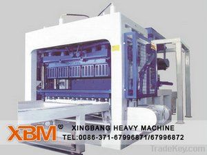 Buring free brick making machine