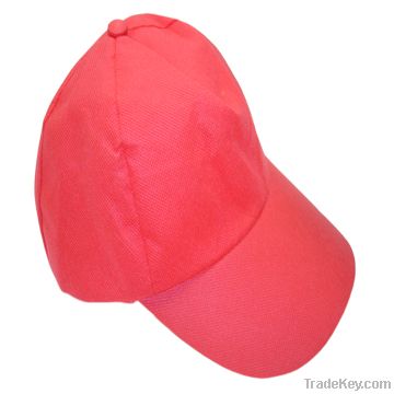 Red Non-Woven Cloth Promotion Cap