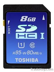 Toshiba SDHC UHS-I Card 8/16/32/64GB Class 10