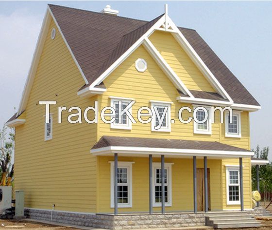 China cheap low cost prefab light steel villa/house