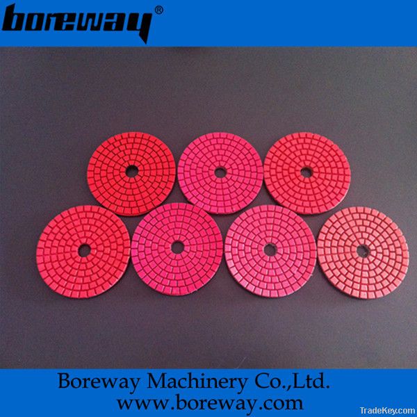 Hot sale diamond wet polishing pad