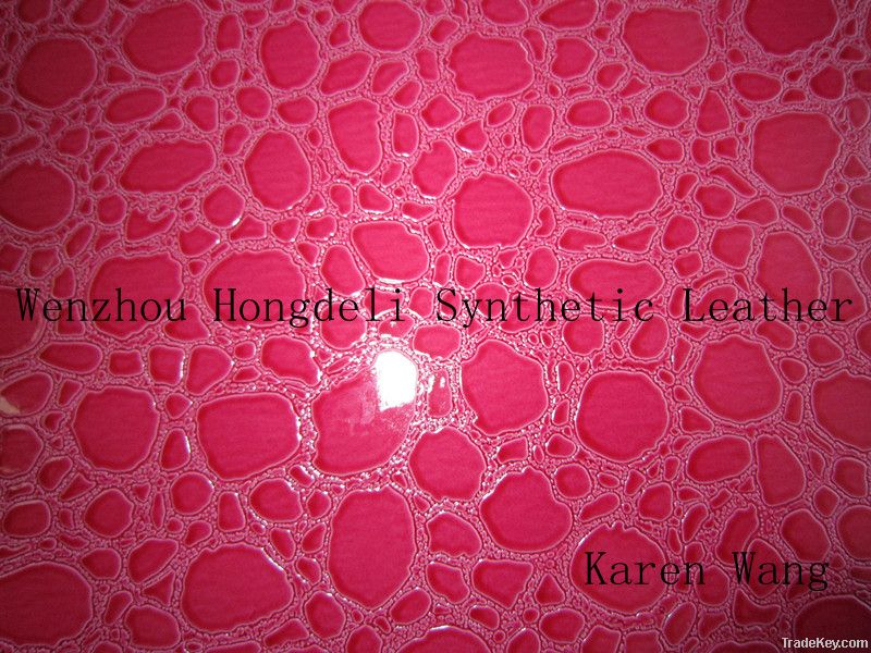 crystal synthetic leather