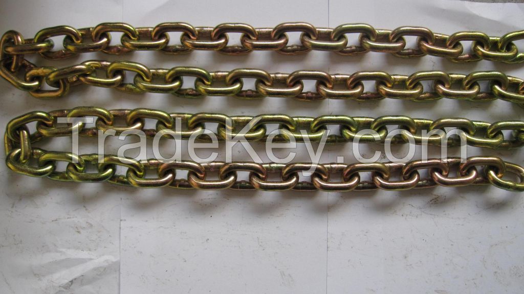 Galvanized link chain