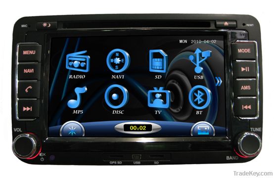 Car DVD Player, Car audio, In Car DVD, Car GPS for Volkswagen