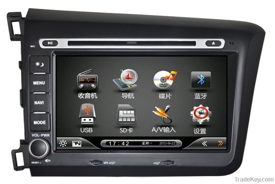Car DVD Player, Car audio, In Car DVD, Car GPS for Honda