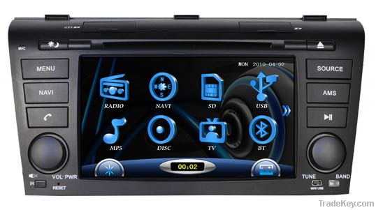 Car DVD Player, Car audio, In Car DVD, Car GPS for Mazda