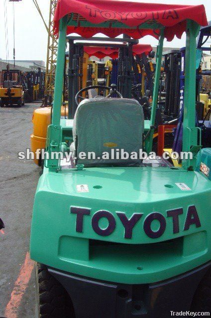 used forklift toyota 3t diesel forklift, year 2000, used forklift