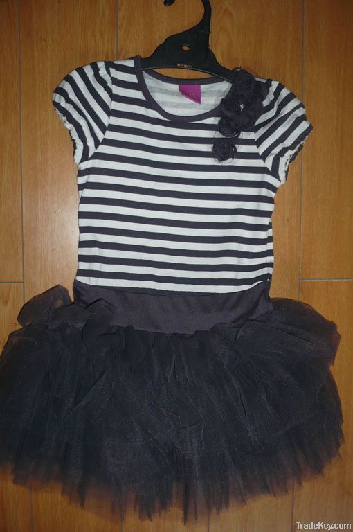 girl's pretty tutu dress