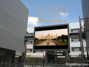 Energy Saving 1R1G1B PH20 Advertising Outdoor LED Screens