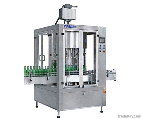 Rotary computer controlled Time Gravity Filling Machine