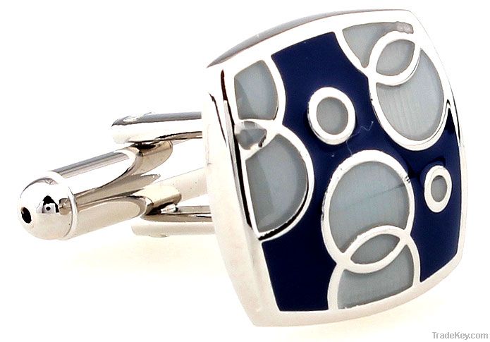 Rhodium-plated Cufflinks