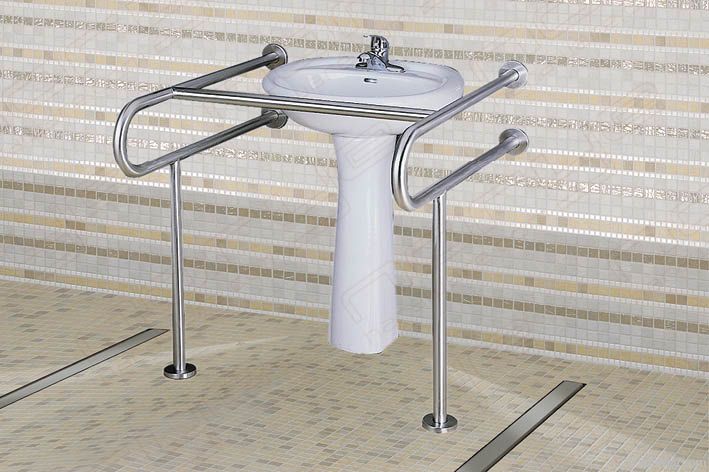 basin grab bar