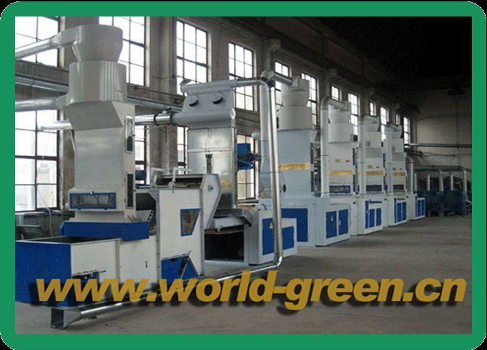 MQ-500 Textile Waste Recycling Line