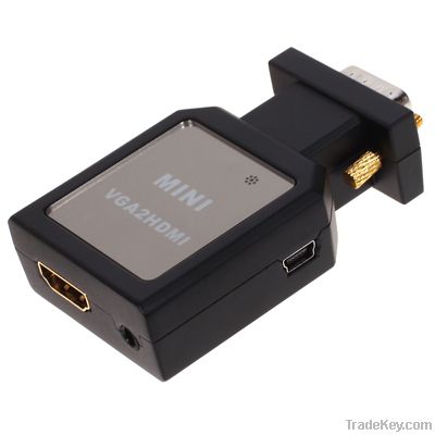 MINI VGA to HDMI Converter (Bypass)