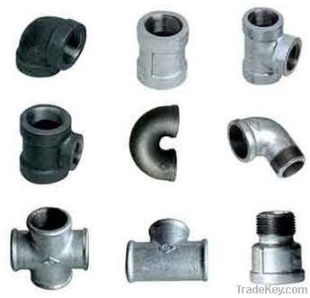 Malleable iron pipe fitting