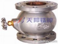 titanium ball valve