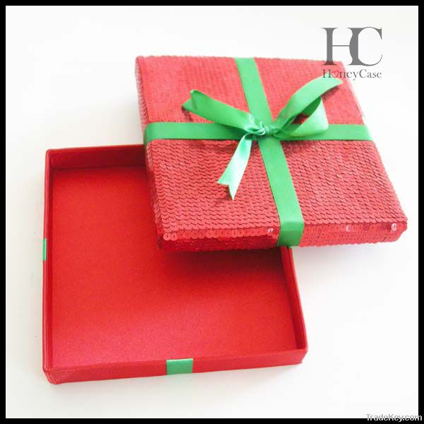 Sequined Seasonal/Festival  Gift Box/Case