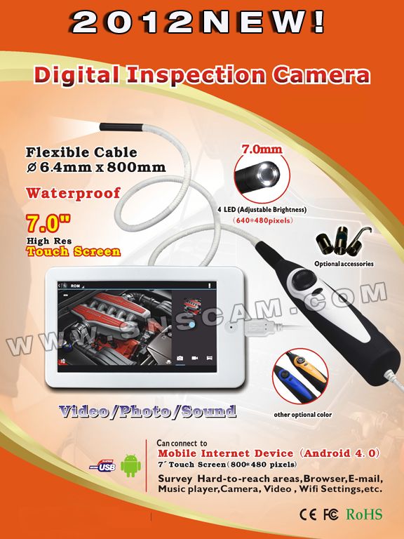 USB Snake Endoscopic Camera - 2012 NEW !