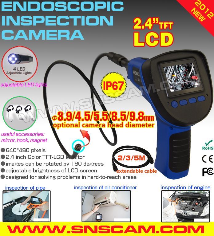 Industrial Endoscope Camera (0.3 Megapixels)