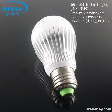 E27 5W LED Bulb Light