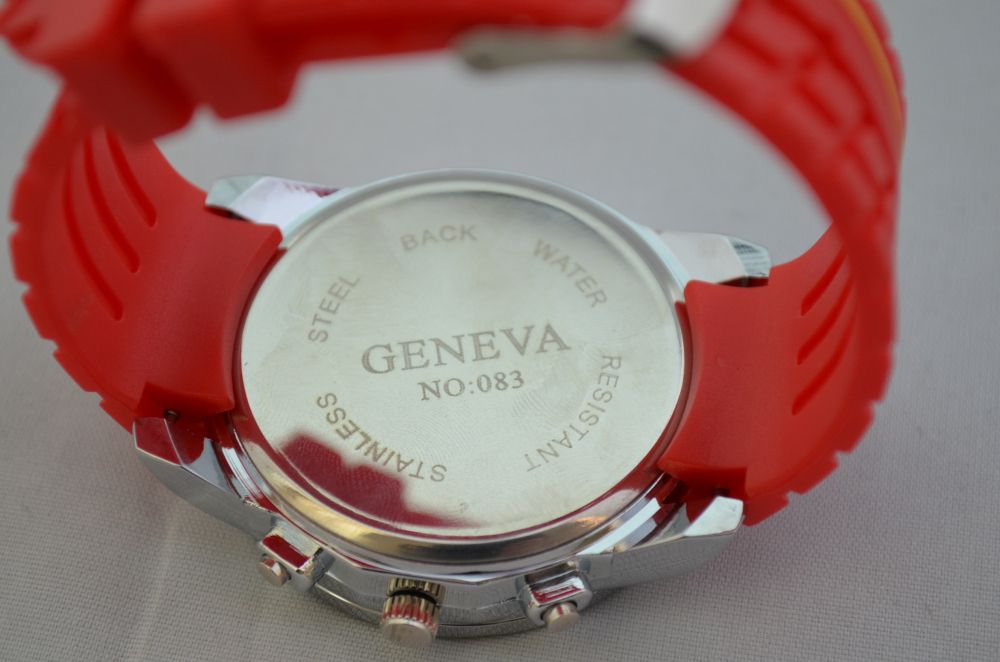 Geneva watch with three small clock