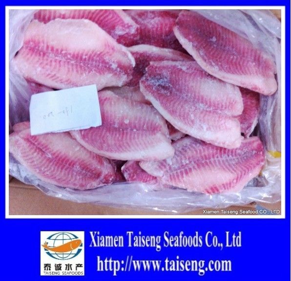 Frozen Fish Skinless Boneless Tilapia Fillet