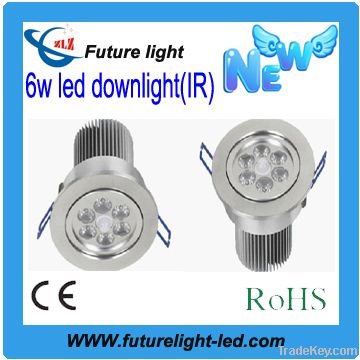 Exclusive production high power 6w led downlight with IR