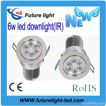 Exclusive production high power 6w led downlight with IR