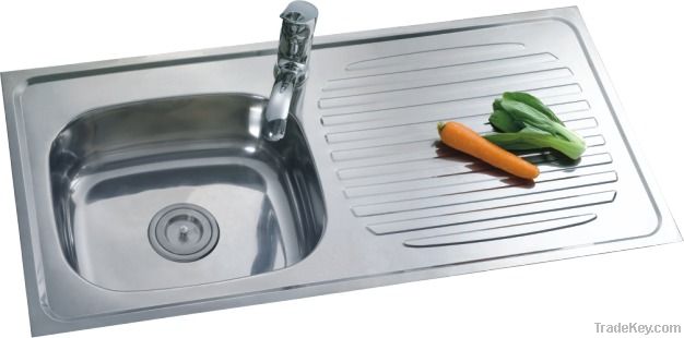 single bowl stainless steel sink-YTS10050A