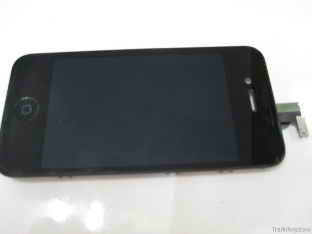 For iphone 4G original black and white LCD assembly + home button