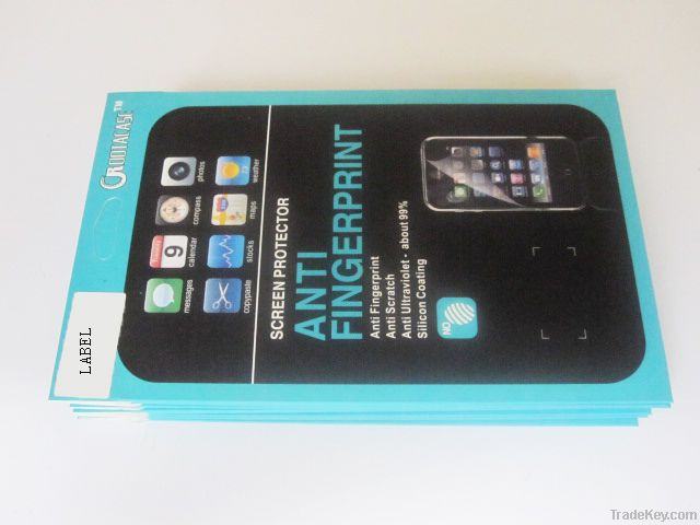 Anti-glare screen protector for various mobile phones